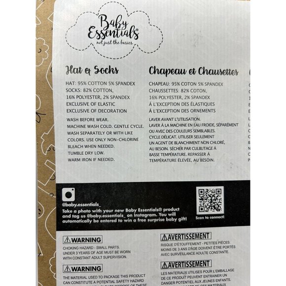 Fall Halloween Hat Socks Baby Girl Gift Set Orange Black Bow Polka Dots 0-6M New - Picture 5 of 7